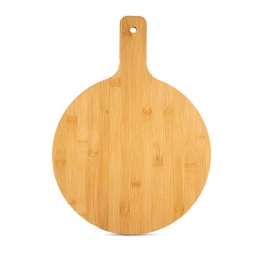 Круглая бамбуковая доска