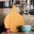 Round bamboo board