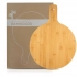 Round bamboo board
