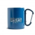Mug with carabiner