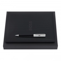Подарочный набор Hugo Boss: портфель и ручка HDM409A + HSV4724C