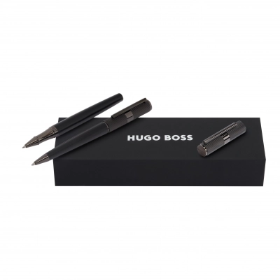
                                                Подарочный набор Hugo Boss: ручка и роллер HSS4614A + HSS4615A
                                                