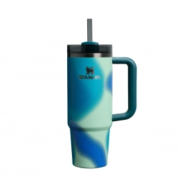 Stanley Quencher H2O FlowState Tumbler 0.89 l Coastal Teal Motion