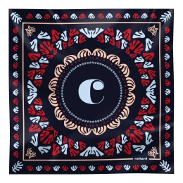 Vivienne Navy Scarf