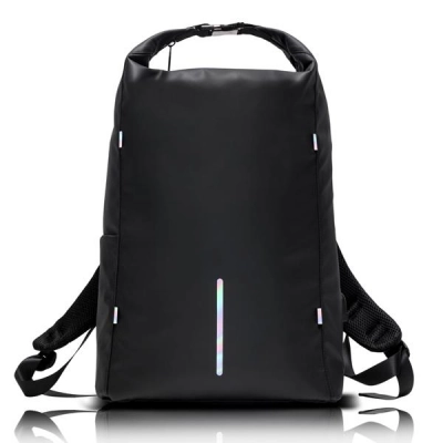 
                                            Anti-theft laptop backpack with reflective details
                                            