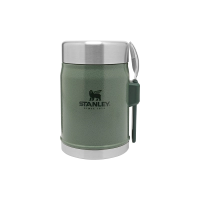 
                                                Classic 0.4 L Hammertone Green Thermos with Cutlery / Stanley
                                                