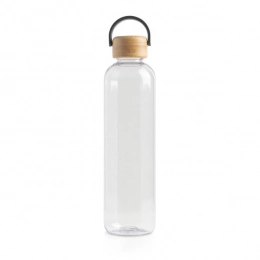 Tritan bottle with bamboo lid - 1L