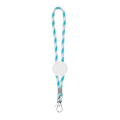 
                                                Adjustable rope lanyard with a carabiner
                                                