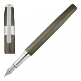 Fountain Pen Block Brushed Gun