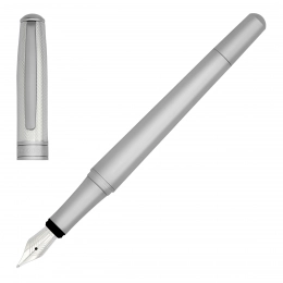 Fountain Pen Essential Metal Silver