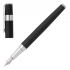 Fountain Pen Gear Pinstripe Black / Chrome