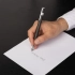 Fountain Pen Gear Pinstripe Black / Chrome