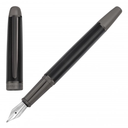 Fountain Pen Holborn Black & Gun