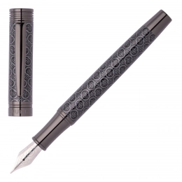 Fountain Pen Logomania Grey