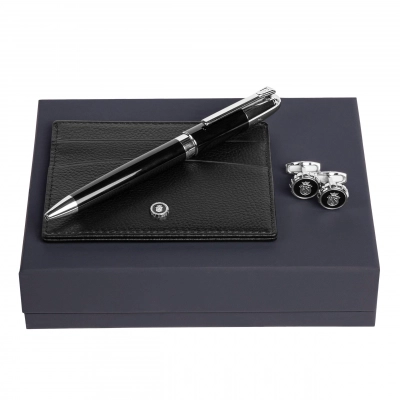 
                                            Подарочный набор Festina шариковая ручка, держатель для карт и запонки-FJM221C + FLC326A + FSN1964A
                                            