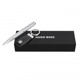 Подарочный набор Hugo Boss: ручка и брелок HAK519B + HSY5764B