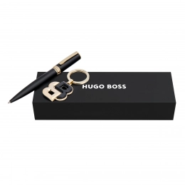 Подарочный набор Hugo Boss: ручка и брелок HAK520A + HSC5204A