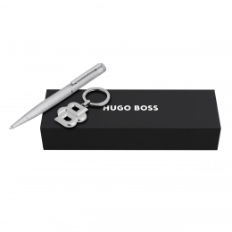 Подарочный набор Hugo Boss: ручка и брелок HAK567B + HSQ5634H