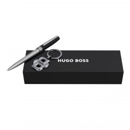 Подарочный набор Hugo Boss: ручка и брелок HAK567D + HSW5544A