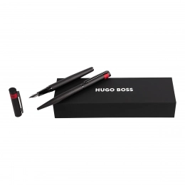 Подарочный набор HUGO BOSS: ручка и перьевая ручка - HSW3672A + HSW3674A