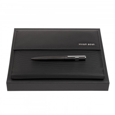 
                                                Подарочный набор HUGO BOSS: ручка и папка A5 - HDM210A + HSV2854A
                                                