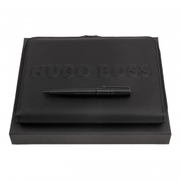 Подарочный набор HUGO BOSS: ручка и папка A5 - HSH2094A + HTM209A
