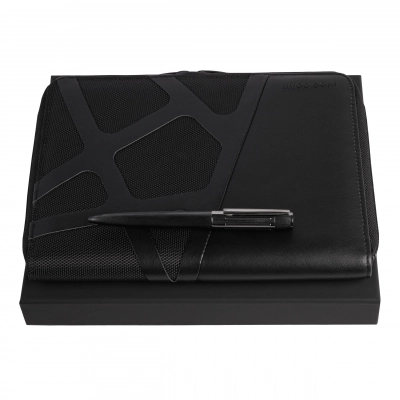 
                                                Подарочный набор HUGO BOSS: ручка и папка A5 - HSV3064A + HTM308A
                                                