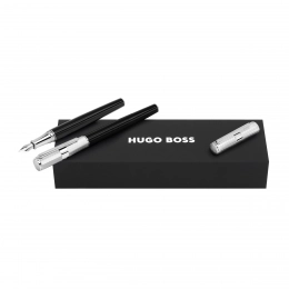 Подарочный набор Hugo Boss: перьевая ручка и роллер HSV4722C + HSV4725C