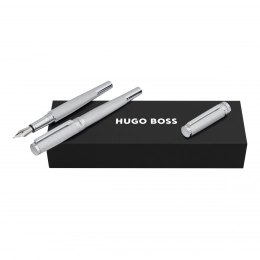 Подарочный набор Hugo Boss: перьевая ручка и роллер HSY5762B + HSY5765B