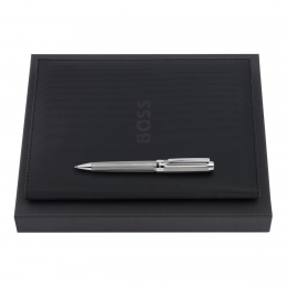 Подарочный набор Hugo Boss: папка и ручка HDM409A + HSS4614B