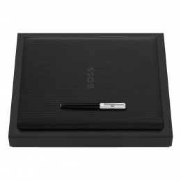 Подарочный набор Hugo Boss: портфель и роллер HDF409A + HSV4725C