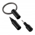 Key ring with endless pen and screwdriver Key ring with endless pen and screwdriver