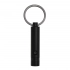 Key ring with rechargeable LED flashlight