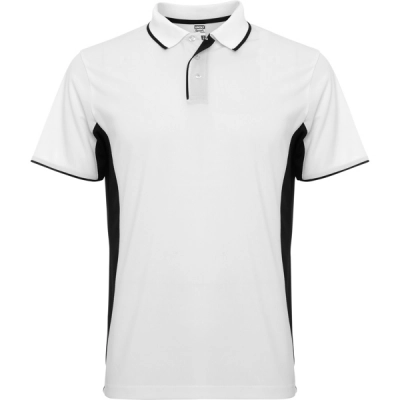 
                                                MONTMELO POLO SHIRT S/S WHITE/BLACK
                                                