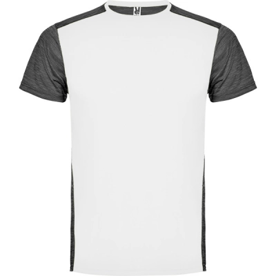 
                                            ZOLDER T-SHIRT S/S WHITE/HEATHER BLACK
                                            