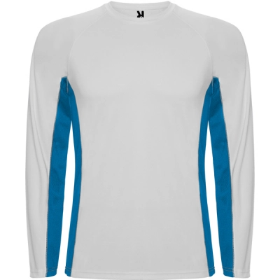 
                                                SHANGHAI LONG SLEEVE T-SHIRT S/S WHITE/ROYAL BLUE
                                                