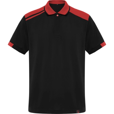 
                                                SAMURAI POLO SHIRT S/S BLACK/RED
                                                