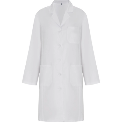 
                                            VACCINE WOMAN LABCOAT S/XS WHITE
                                            