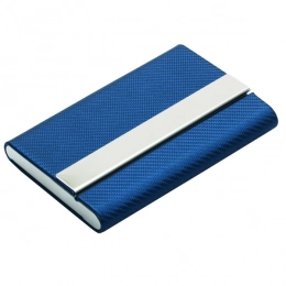 Twillys business card holder, blue