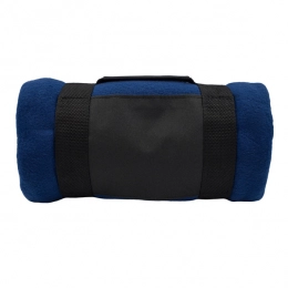 Git fleece blanket, dark blue