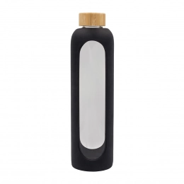 1100 ml Richmond borosilicate glass bottle, black