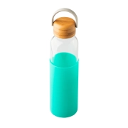 560 ml Vim Booster glass bottle, green