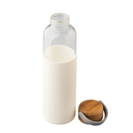 560 ml Vim Booster glass bottle, white