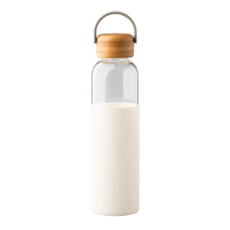 560 ml Vim Booster glass bottle, white