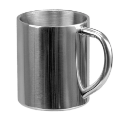 240 ml Sturdy mug, silver