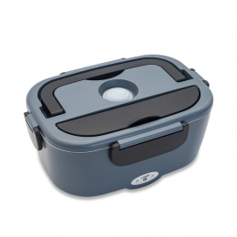 Термос с подогревом Heatmate для обеда, черный