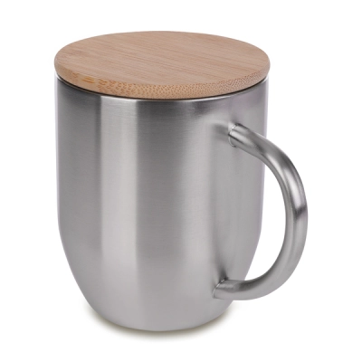 
                                            350 ml Maloy steel mug, silver
                                            
