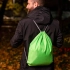 Arena drawstring backpack, light green