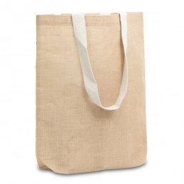 Jeco jute shopping bag, beige