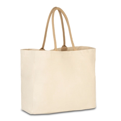 
                                            Raya XXL cotton bag , beige
                                            